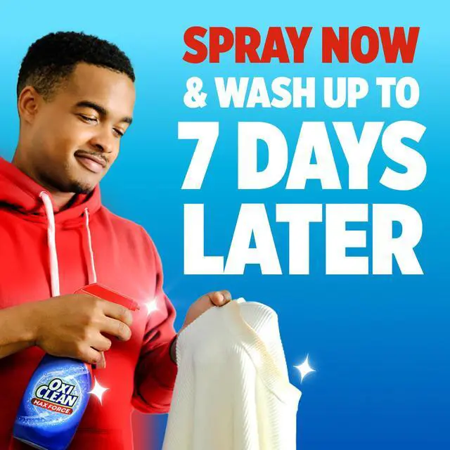 Alt view image 5 of 6 - OxiClean Max Force Laundry Stain Remover Spray Refill, 48 fl oz
