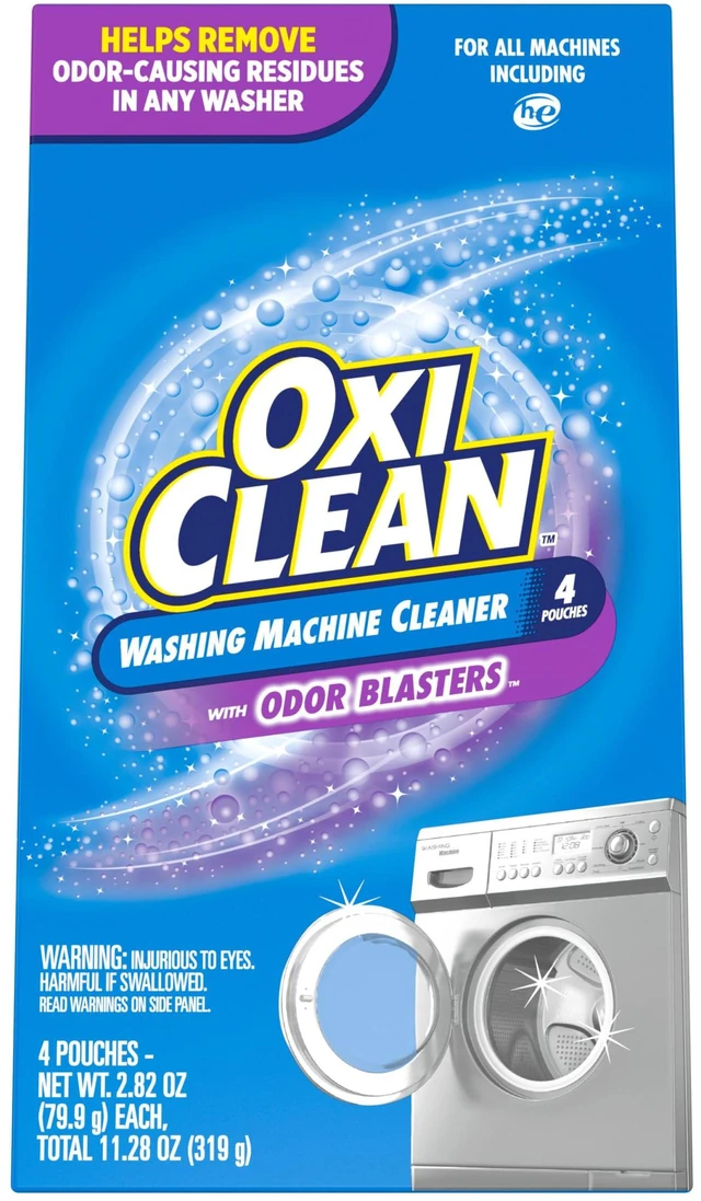 Main image of OxiClean Washing Machine Cleaner with Odor Blasters, 4 Count