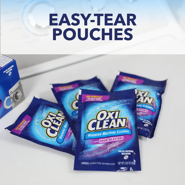 Alt view image 3 of 6 - OxiClean Washing Machine Cleaner with Odor Blasters, 4 Count