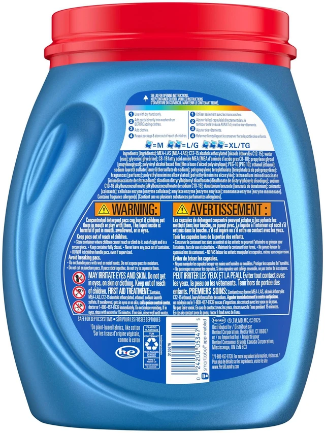 Alt view image 5 of 6 - Persil Original Ultra Pacs Laundry Detergent, 42Count