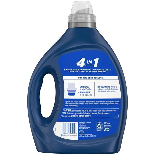 Alt view image 3 of 6 - Purex Liquid Detergent Fresh Mountain Breeze 82.5 Fl Oz 165 Loads