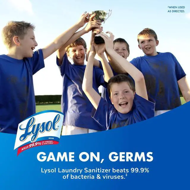 Alt view image 5 of 6 - Lysol Laundry Sanitizer Additive, Crisp Linen, 90oz
