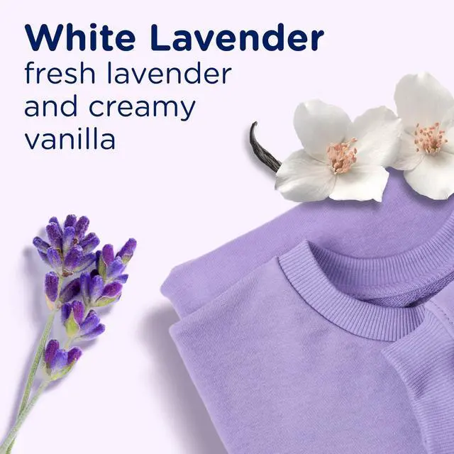 Alt view image 6 of 7 - Downy Light Laundry Scent Booster Beads, White Lavender, 24oz, In-Wash Fabric Beads Gentle with Light Boost of Scent, No Heavy Perfumes