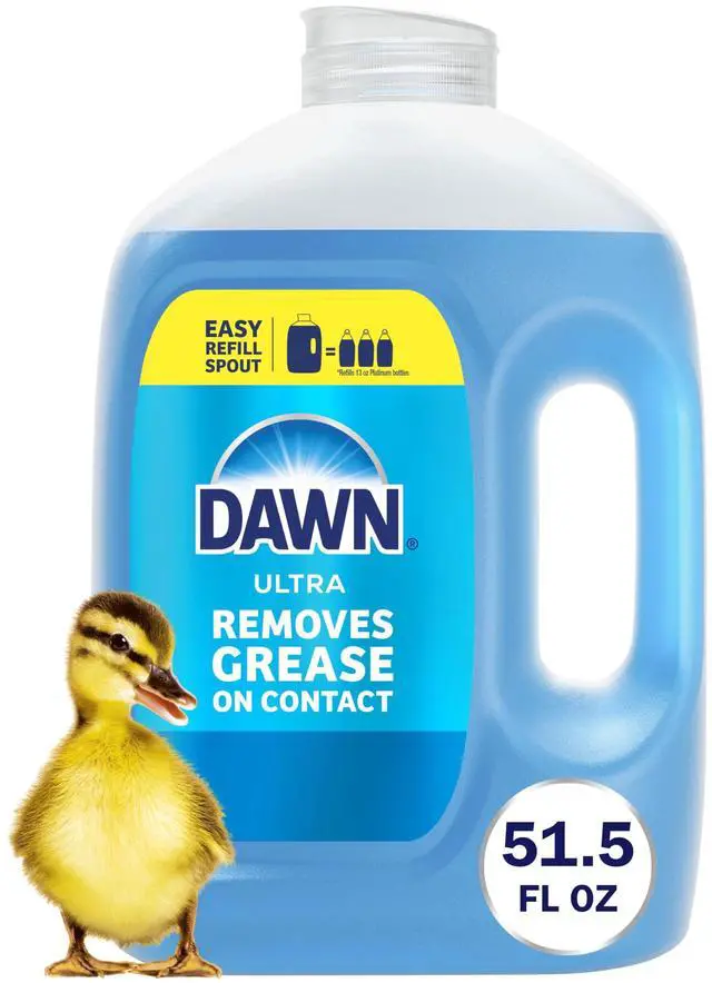 Main image of Dawn Ultra Dish Soap Refill Jug, Original Blue Liquid Dishwashing Detergent, Powerful for Grease, 51.5 oz