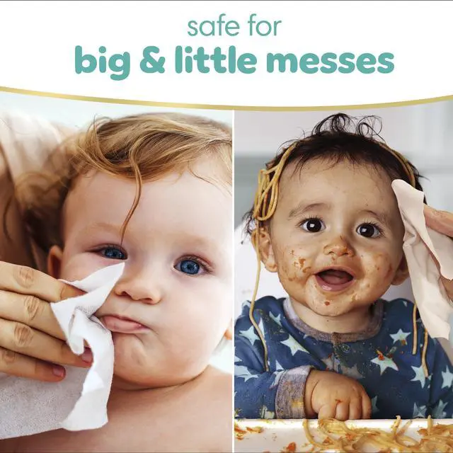 Alt view image 3 of 6 - Pampers Sensitive Baby Wipes 168 Count (3 Flip-Top Packs) Water Based Hypoallergenic Fragrance Free Unscented Multi-Use