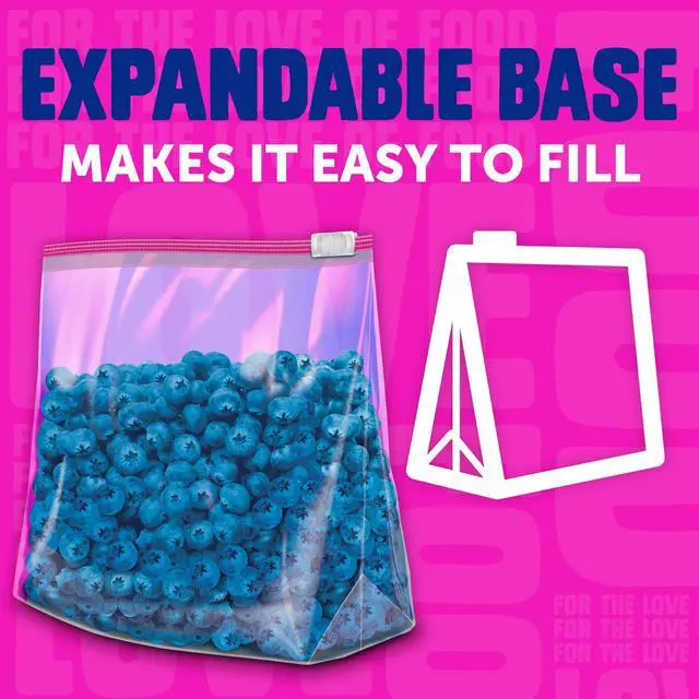 Alt view image 5 of 6 - Ziploc Gallon Food Storage Slider Bags, 68 Count