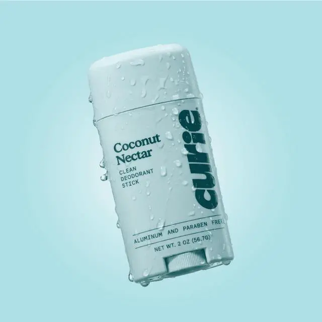 Alt view image 2 of 4 - Curie Clean Deodorant Stick, Aluminum-Free, Coconut Nectar, for Men and Women, 2 oz