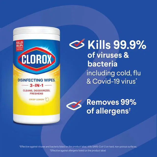 Alt view image 2 of 6 - Clorox Disinfecting Wipes Back to School Variety Pack, 3-Pack, 75 Count Each (Package May Vary)