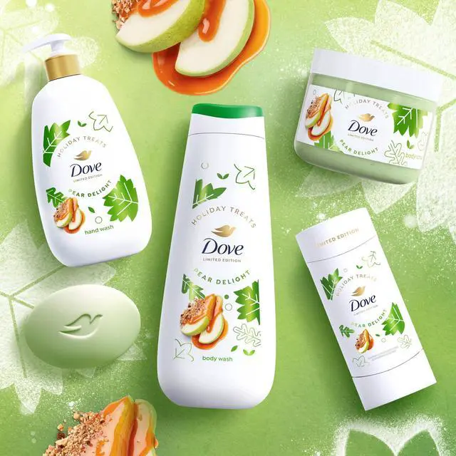 Alt view image 5 of 6 - Dove 20 Fl oz Limited Edition Holiday Treats Body Wash Pear Harvest for Deep Nourishment