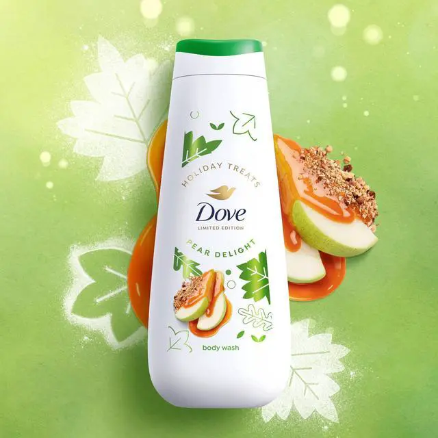 Alt view image 6 of 6 - Dove 20 Fl oz Limited Edition Holiday Treats Body Wash Pear Harvest for Deep Nourishment