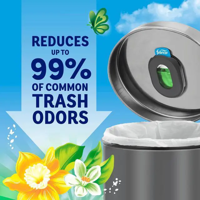 Alt view image 2 of 6 - Febreze Trash Odor Fighter, Gain Original Scent, 1 Holder + 1 Refill