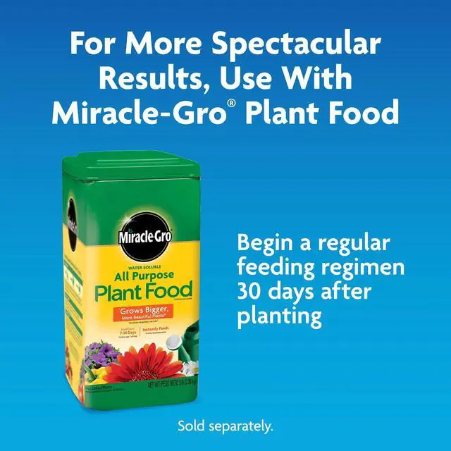 Alt view image 6 of 6 - Miracle-Gro Moisture Control Potting Mix for Container Plants, 25 qt.