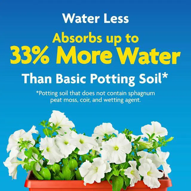 Alt view image 4 of 6 - Miracle-Gro Moisture Control Potting Mix for Container Plants, 25 qt.