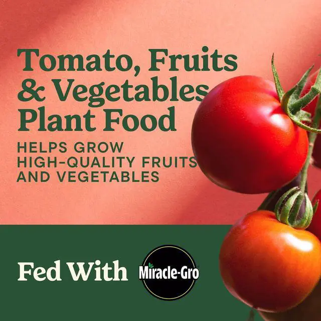 Alt view image 4 of 5 - Miracle-Gro Shake 'n Feed Plant Food for Tomato, Fruit and Vegetable, 4.5 lbs.