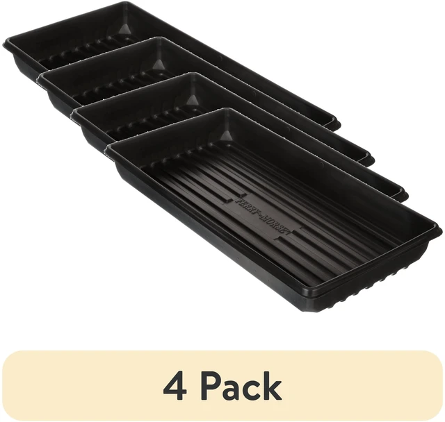Main image of Ferry-Morse Durable Seed Starting Tray with Watertight Base, Reusable Plastic Design (4 Pack)