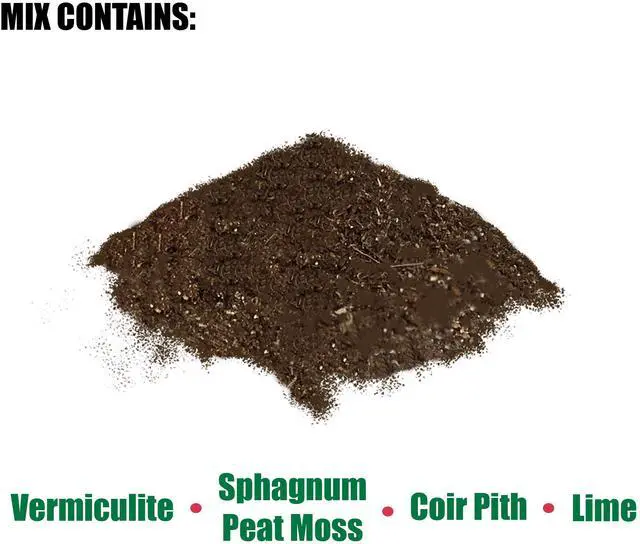 Alt view image 4 of 5 - Jiffy Natural & Organic Seed Starter Mix, 12 QT, Garden Soil