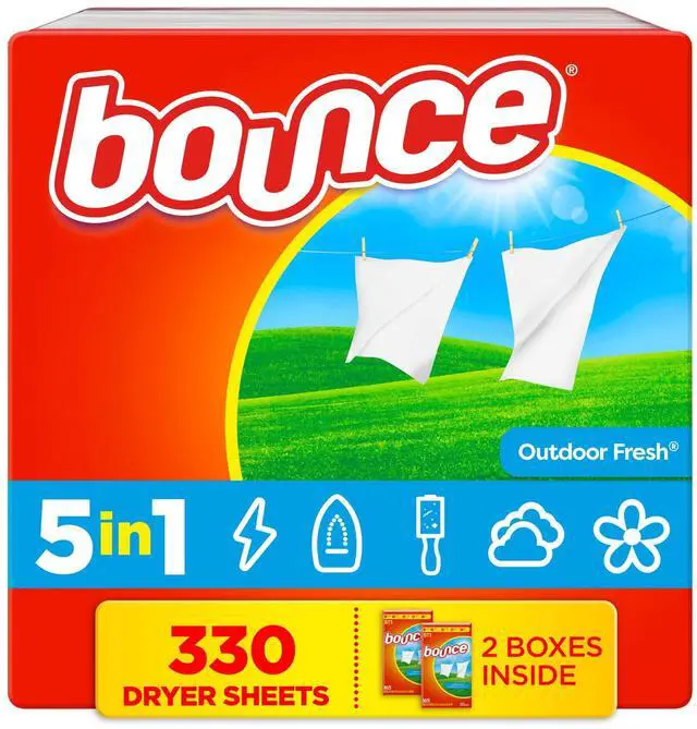 Main image of Bounce Outdoor Fresh Scent Dryer Sheets, 330 Count
