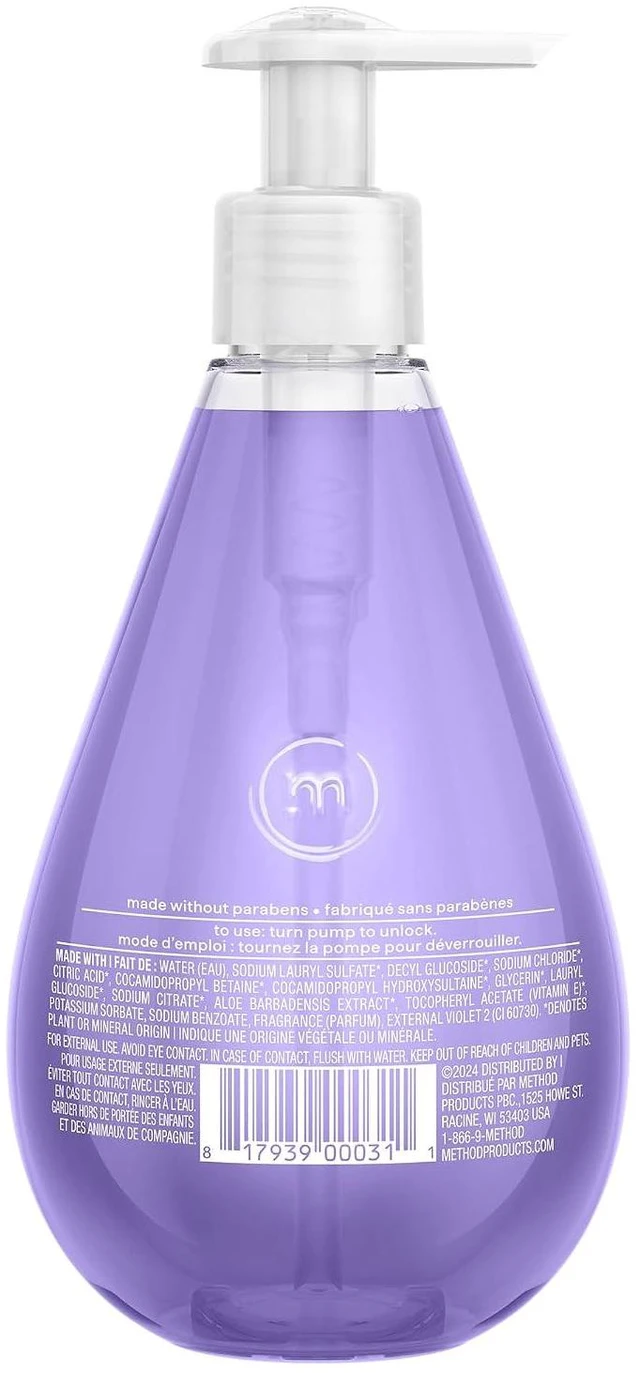 Alt view image 7 of 7 - method French Lavender Gel Hand Wash, 12 fl oz