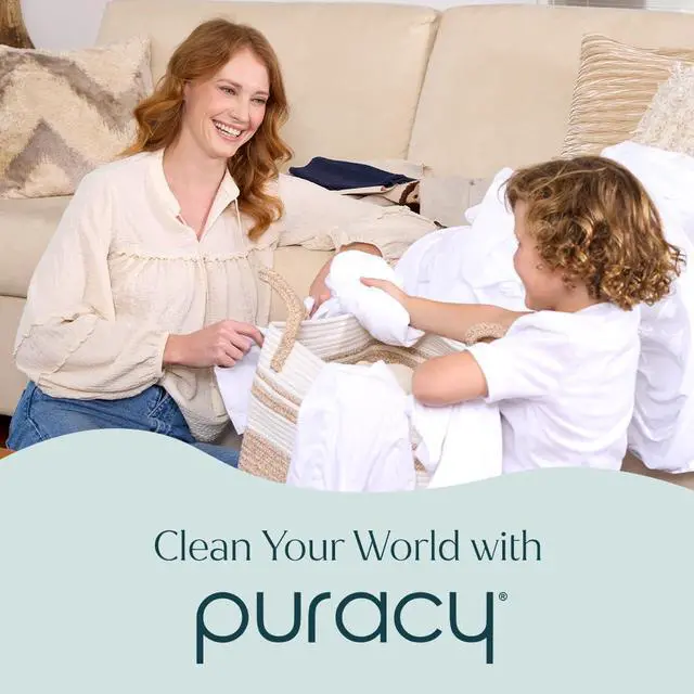 Alt view image 3 of 6 - Puracy Stain Remover Spray, 12 fl oz, Travel and Laundry Stain Remover for Clothes, Baby Essentials, Kids Stains, Oil and Fabric