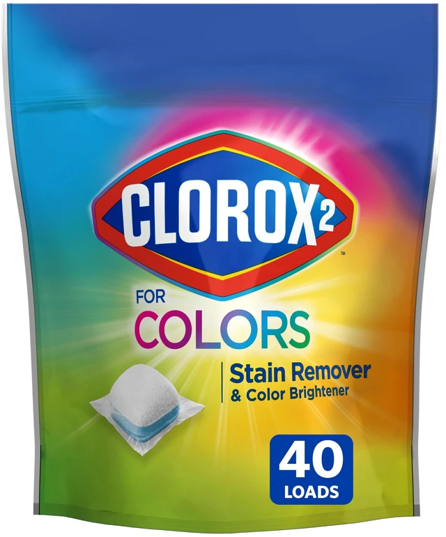 Main image of Clorox 2 Laundry Stain Remover and Color Booster Pack, 40 Count
