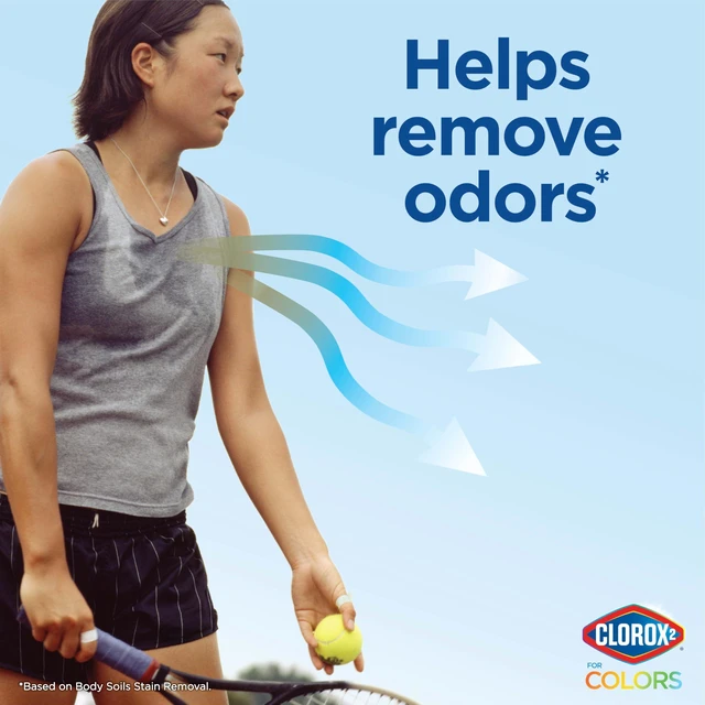 Alt view image 2 of 6 - Clorox 2 Laundry Stain Remover and Color Booster Pack, 40 Count