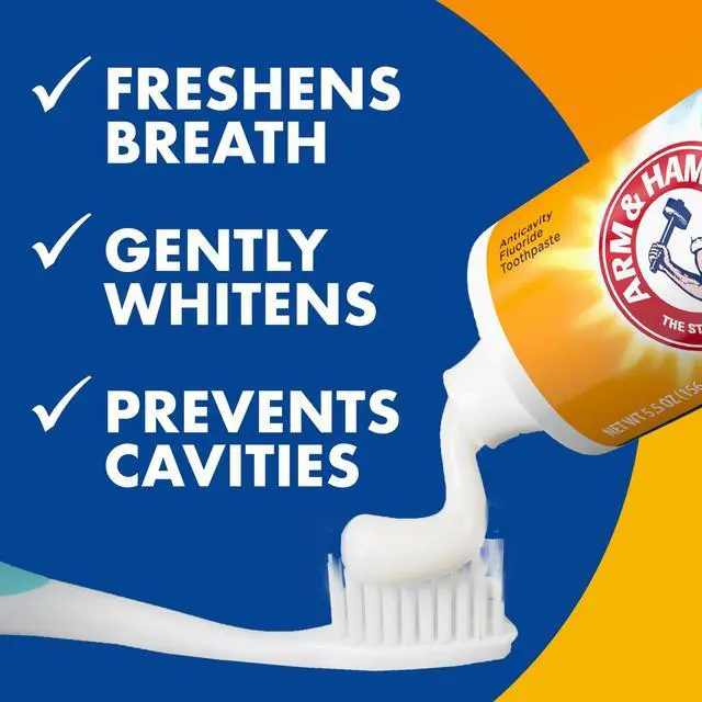 Alt view image 2 of 6 - ARM & HAMMER Plus TheraBreath Toothpaste Icy Mint 5.5 oz 2-Pack