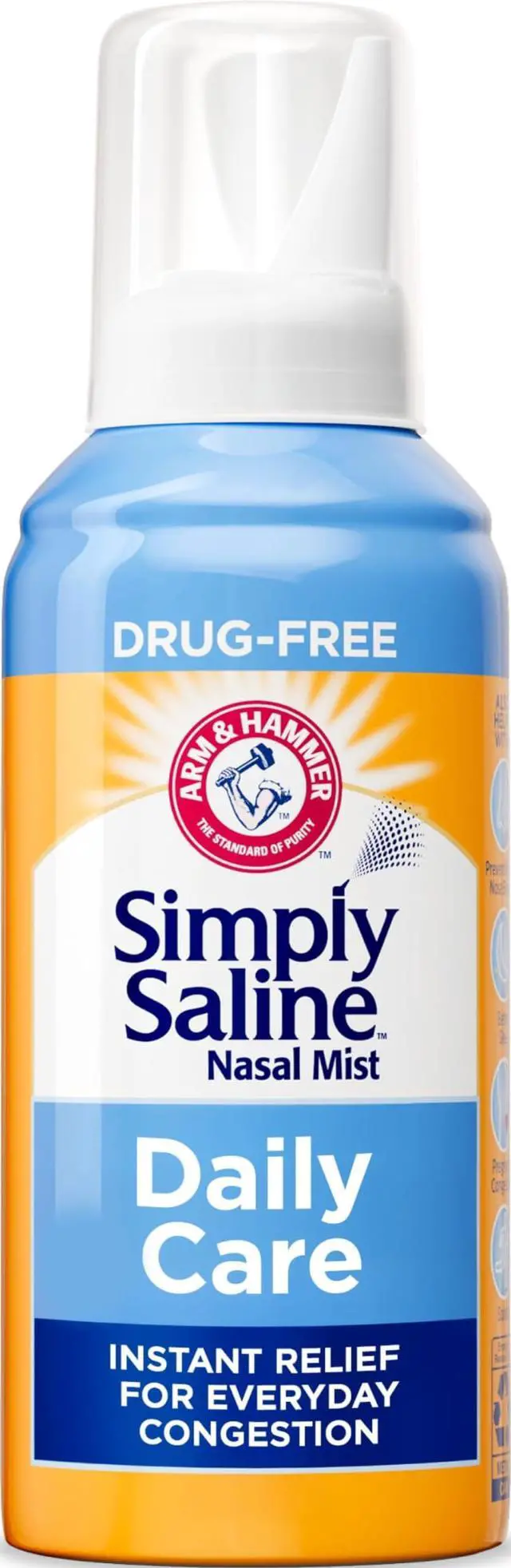 Main image of Arm & Hammer Simply Saline Daily Care Nasal Spray, 4.5oz