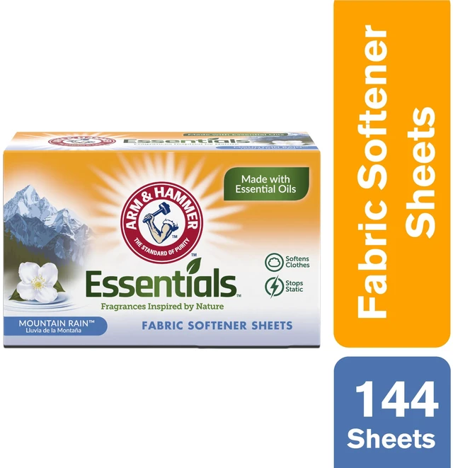 Alt view image 3 of 7 - Arm & Hammer Fabric Softener Dryer Sheets, Mountain Rain, 144 Count
