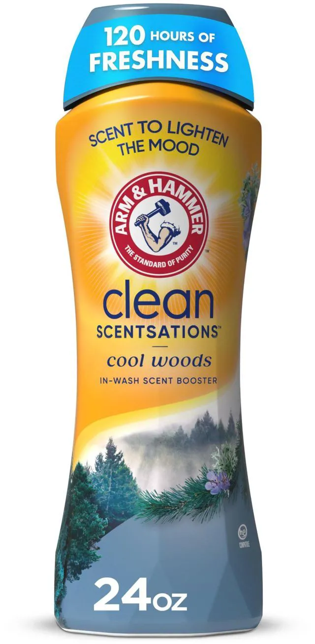 Main image of ARM & HAMMER Clean Scentsations Laundry Scent Booster, Cool Woods, 24Oz