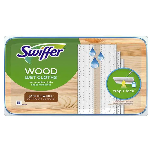 Alt view image 6 of 7 - Swiffer Heavy Duty Wet Multi-Surface Cloth Refills for Hardwood Floors, 20 Count