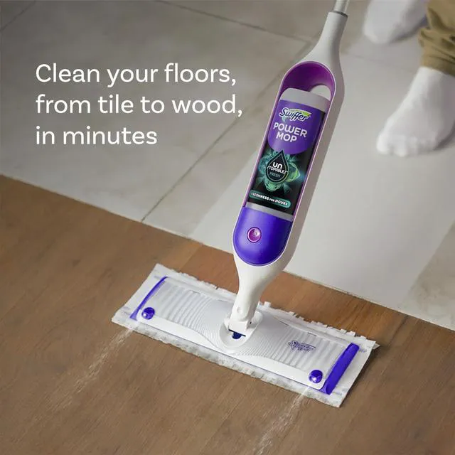 Alt view image 4 of 6 - Swiffer PowerMop Floor Cleaning Solution, Unstopables Fresh Scent, PowerMop Refills, 25.3 fl oz, 2 Pack