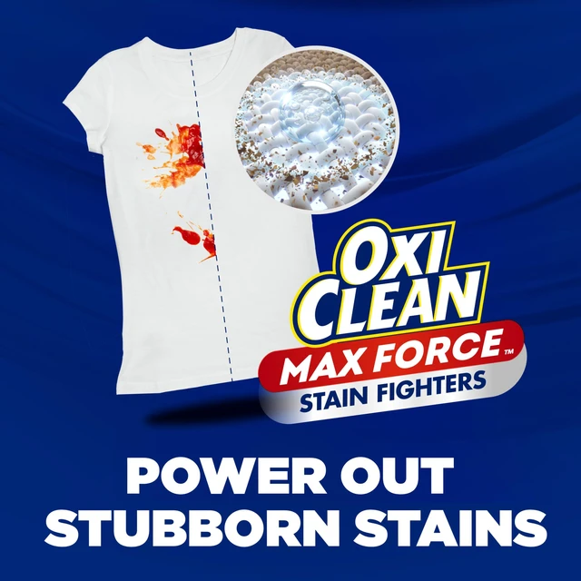 Alt view image 5 of 6 - ARM & HAMMER OxiClean Max Force Deep Clean Stain Formula Laundry Detergent