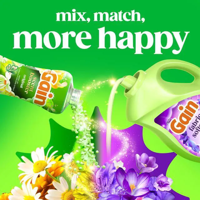 Alt view image 7 of 7 - Gain Moonlight Breeze Liquid Laundry Fabric Softener & Conditioner, Long Lasting Scent, Softens, Reduces Static & Wrinkles, 140 fl oz