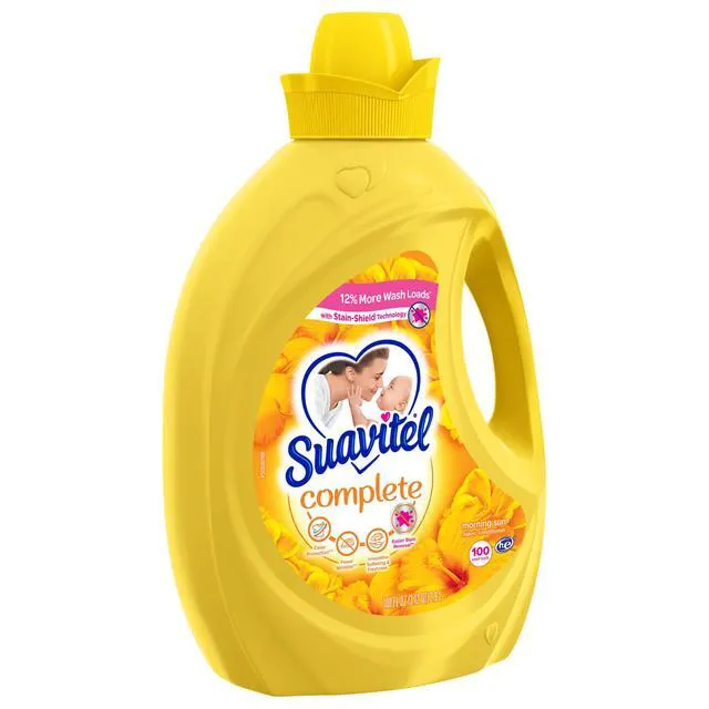 Alt view image 4 of 5 - Suavitel Complete Liquid Fabric Softener, Morning Sun Scent, 100 fl oz