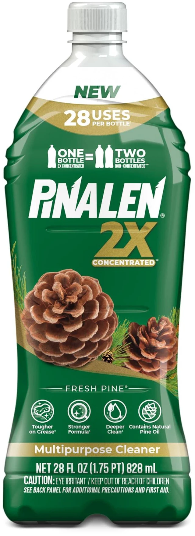 Main image of PINALEN 2X Multipurpose Cleaner, Fresh Pine Scent, 28 fl oz