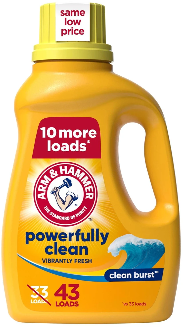 Main image of ARM & HAMMER Clean Burst Laundry Detergent Liquid, 43fl oz, 43Loads