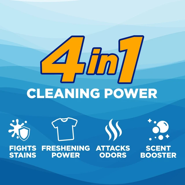 Alt view image 3 of 5 - ARM & HAMMER Clean Burst Laundry Detergent Liquid, 43fl oz, 43Loads