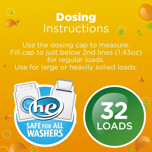 Alt view image 3 of 6 - Great Value Ultimate Fresh Laundry Detergent, Original Clean, 46 fl oz, 32 Loads