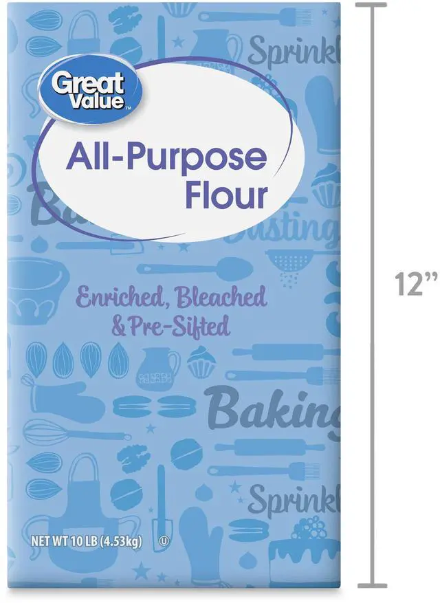 Alt view image 3 of 7 - All-Purpose Flour 10lb Bag Great Value