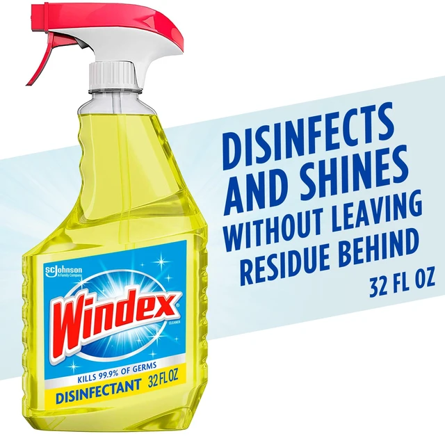 Main image of Windex Multi-Surface Disinfectant All-Purpose Cleaner Spray Bottle, Citrus Scent, 32fl oz