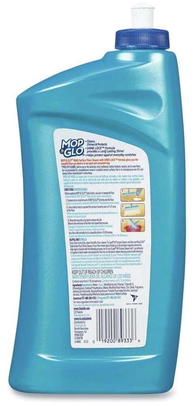 Alt view image 3 of 5 - Mop & Glo Multi-Surface Floor Protecting Cleaning Polish, 32oz