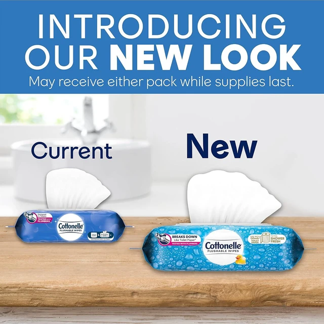 Alt view image 7 of 7 - Cottonelle Flushable Wet Wipes for Adults, 1 Flip-Top Pack, 42 Wipes, Alcohol-Free, Plastic Free