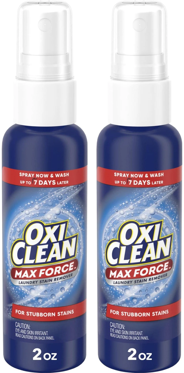Main image of OxiClean Max Force Laundry Stain Treater Spray, 2Fl Oz (2Pack)