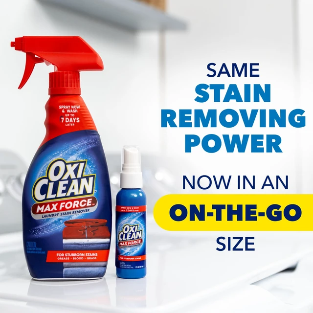 Alt view image 3 of 6 - OxiClean Max Force Laundry Stain Treater Spray, 2Fl Oz (2Pack)