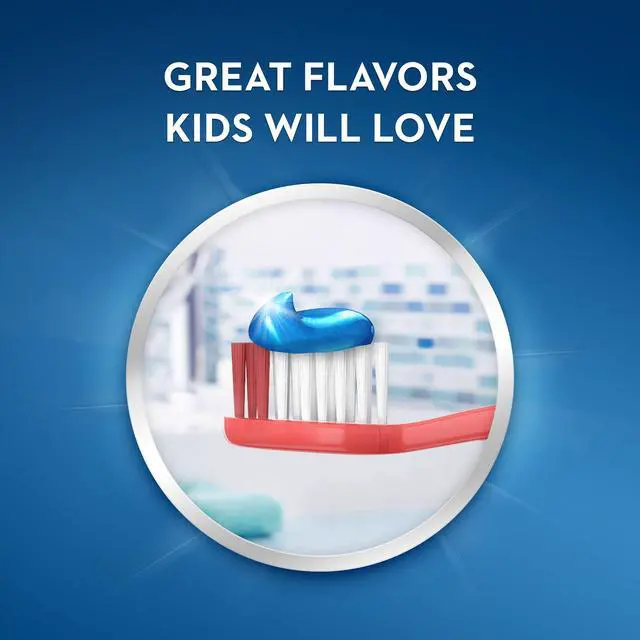 Alt view image 2 of 7 - Crest Kid's Cavity Protection Toothpaste, Sparkle Fun, 4.6 Oz (Pack of 3), For Children & Toddlers 2+
