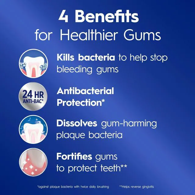 Alt view image 5 of 6 - Crest Pro-Health Gum Detoxify Deep Clean Toothpaste 2.6 oz, Anticavity Antibacterial Fluoride, Gum and Enamel Protection, Plaque Control