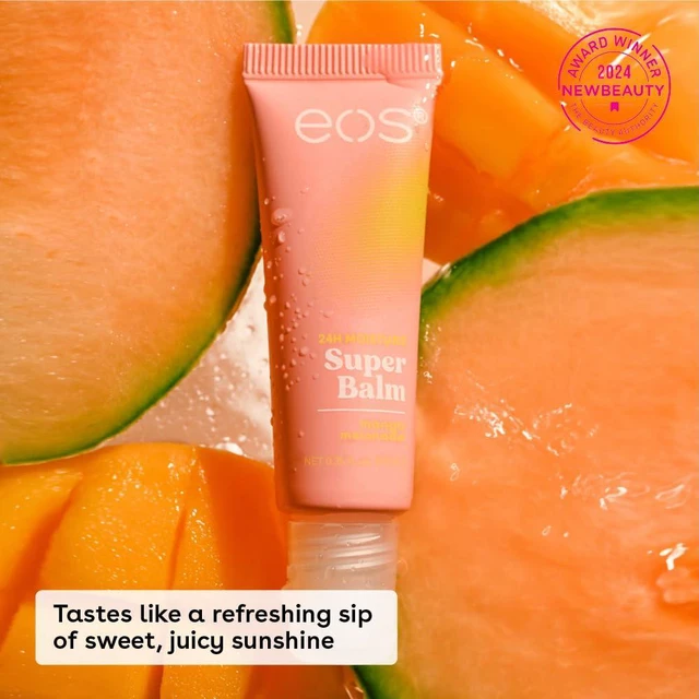 Alt view image 2 of 6 - Eos 24H Moisture Super Balm Watermelon Fros & Mango, 0.35 oz, 2-Pack