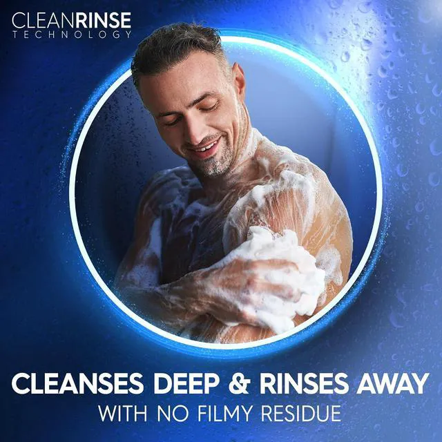 Alt view image 4 of 6 - Dial Men 3-in-1 Body, Hair & Face Wash, 32 Fl Oz, Blue Sage Scent, Deep Cleanse & Gentle on Skin with Clean Rinse Technology