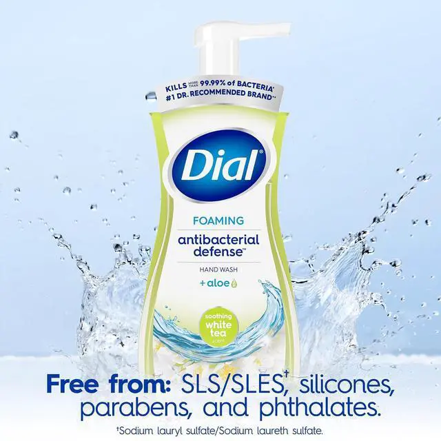 Alt view image 4 of 7 - Dial Antibacterial Foaming Hand Wash, Soothing White Tea, 7.5fl oz