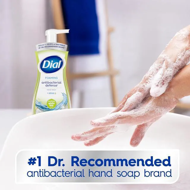 Alt view image 2 of 7 - Dial Antibacterial Foaming Hand Wash, Soothing White Tea, 7.5fl oz